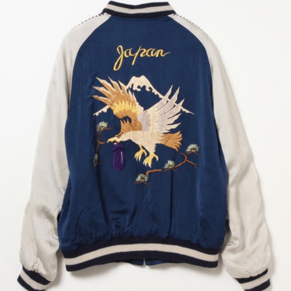 *RARE & UNISEX* Tailor Toyo x Beams Japan New Year Reversible Bomber Jacket - Picture 8 of 8